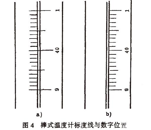 短线的长度应为分格问距的1-3 倍，中线和长线的长度再适当加长