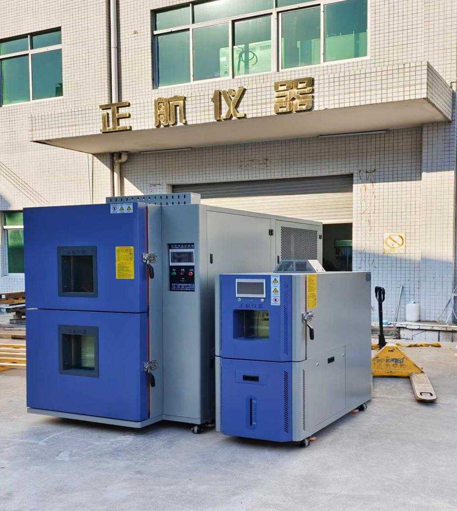 定制吊篮式冷热冲击试验箱发货江苏客户公司